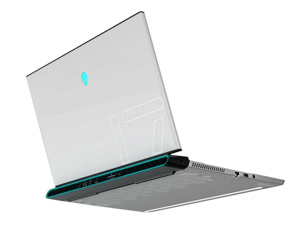 Alienware m17 R3 сзади