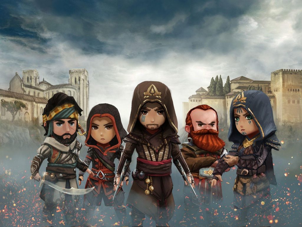 Логотип игры Assassins Creed Rebellion